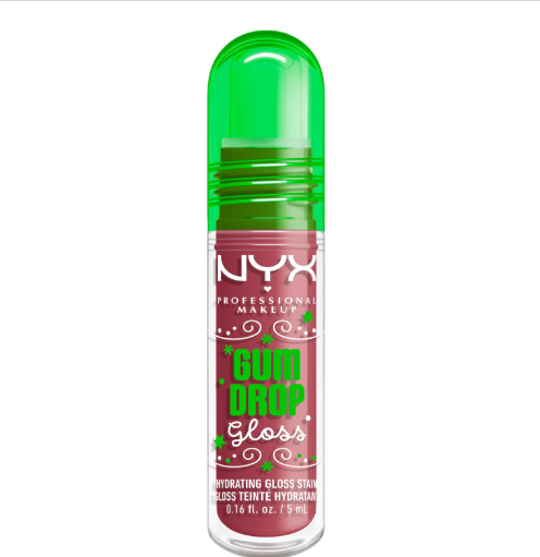 Nyx Cosmetics Holiday Gum Drop Gloss, 12HR Hydration, Lip stain