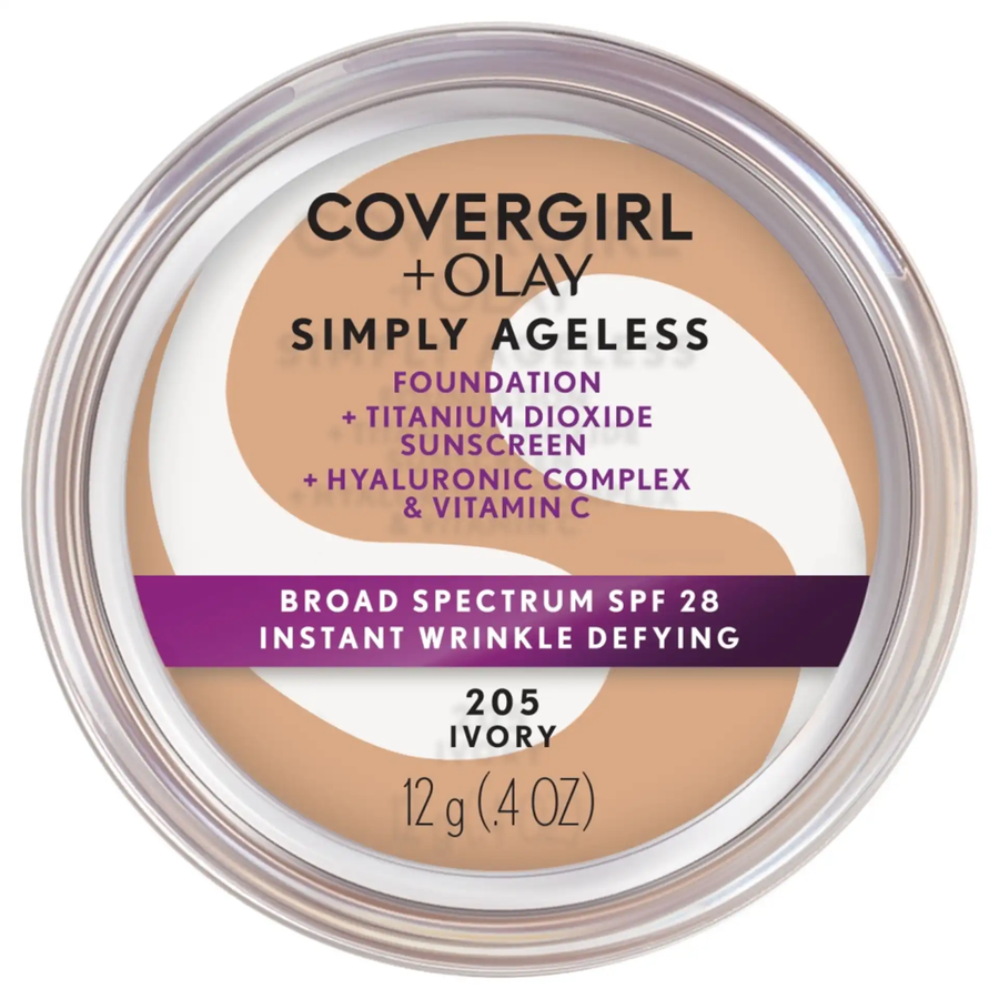 Cover Girl Simply Ageless Instant Wrinkle Defying Foundation EXP 1/27