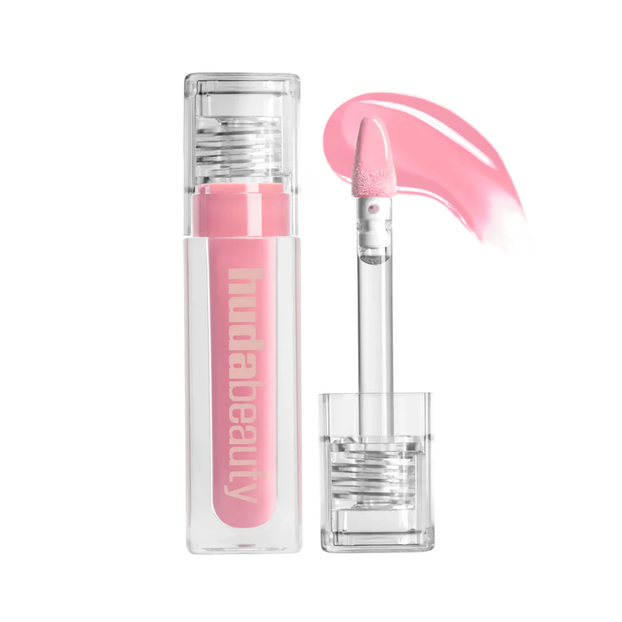 HUDA BEAUTY Faux Filler Extra Shine Lip Gloss in Uuu Baby