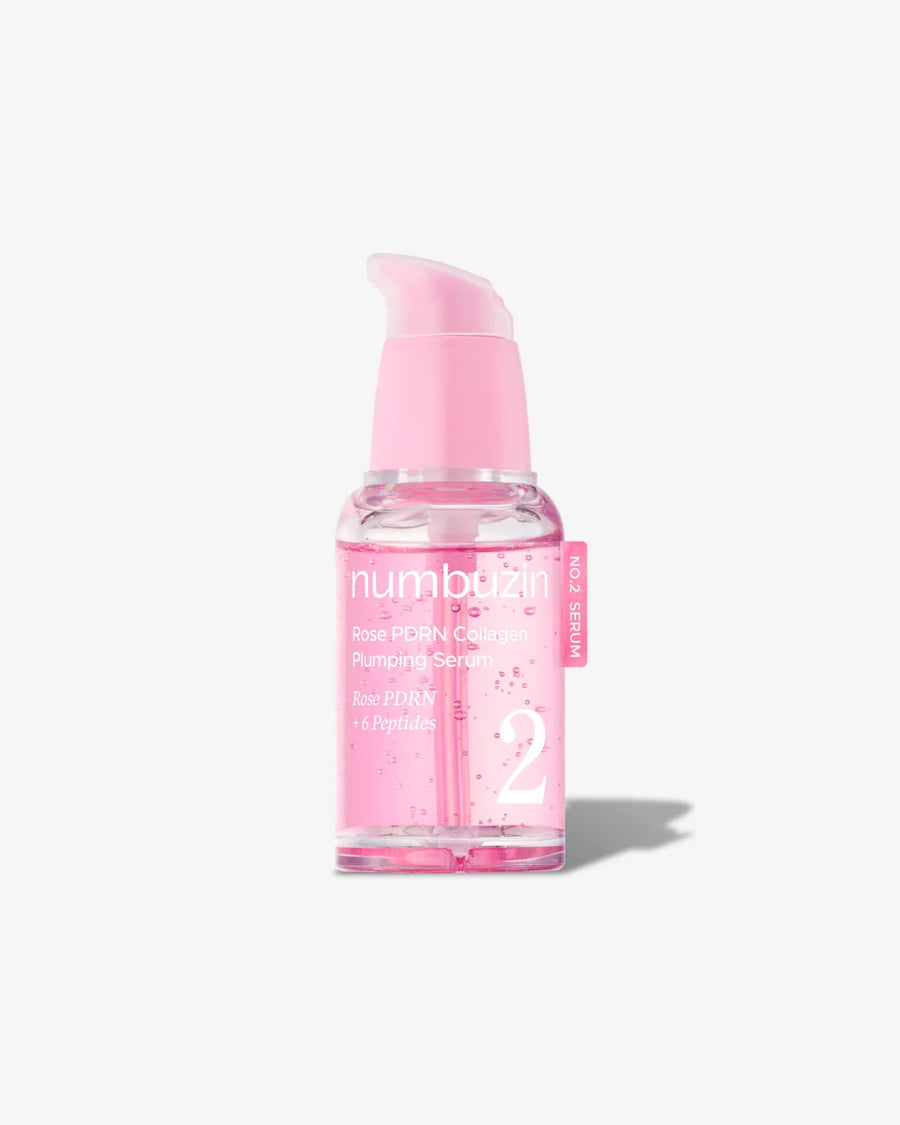 Numbuzin No.2 Rose PDRN Collagen Plumping Serum - 30ml