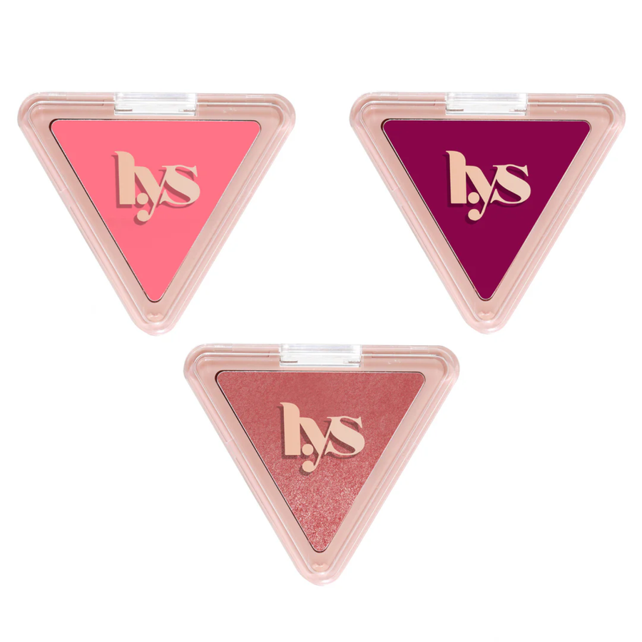 LYS Beauty Higher Standard 3pc Satin Matte Cream Blush Set