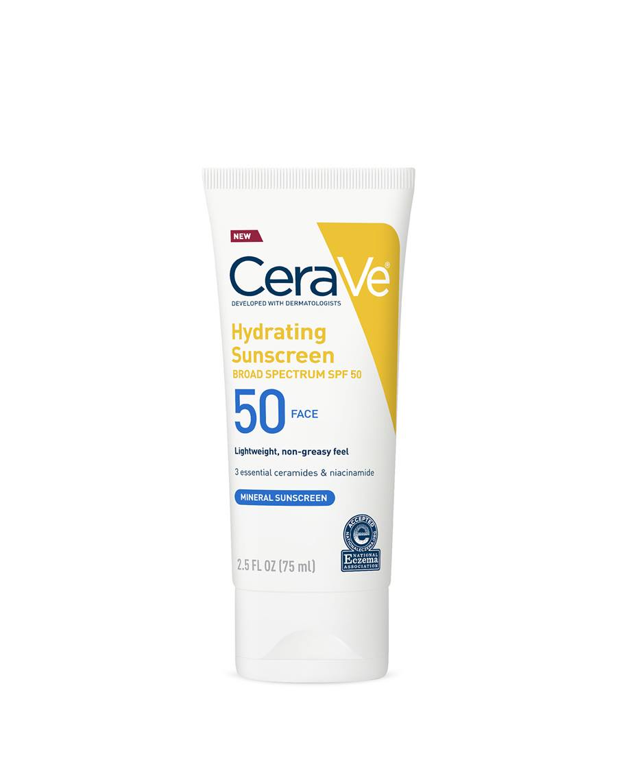 CeraVe Hydrating Mineral Sunscreen SPF 50 | 75ml