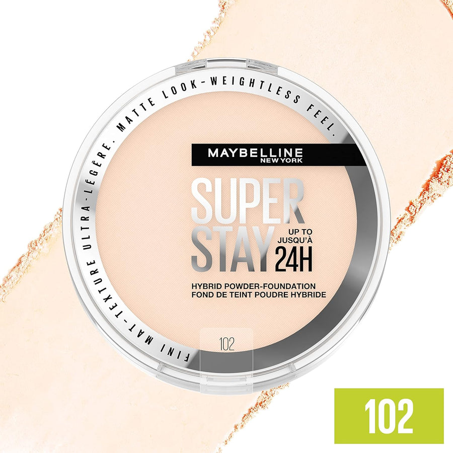 Maybelline Super Stay Up To 24Hr Hybrid Powder-Foundation