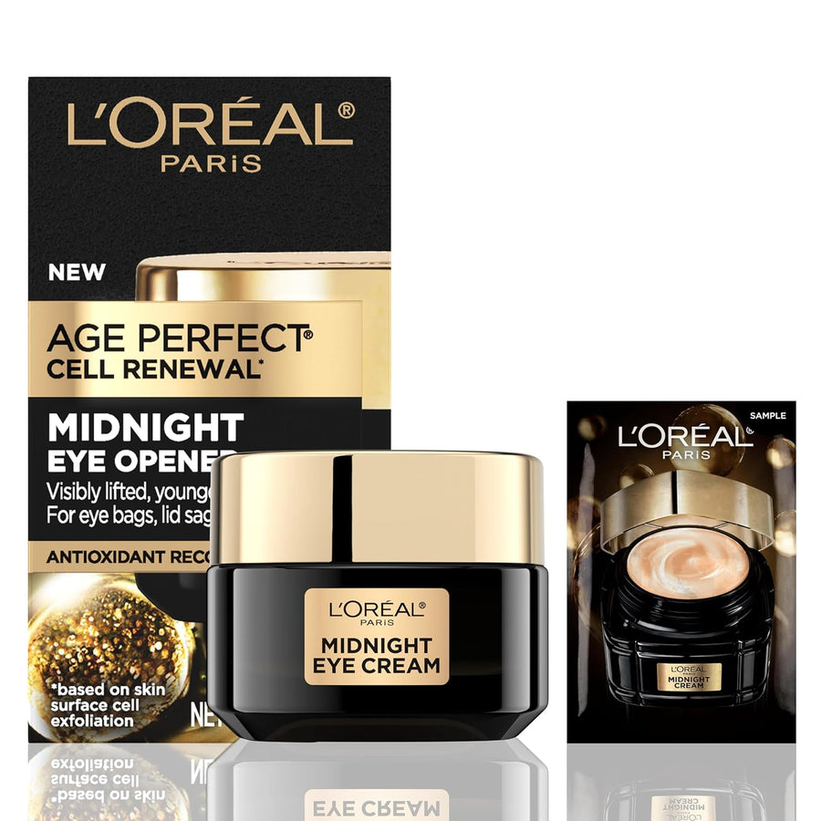 Loreal Paris Age Perfect Cell Renewal Midnight Eye opener Cream - 0.5 Ounces