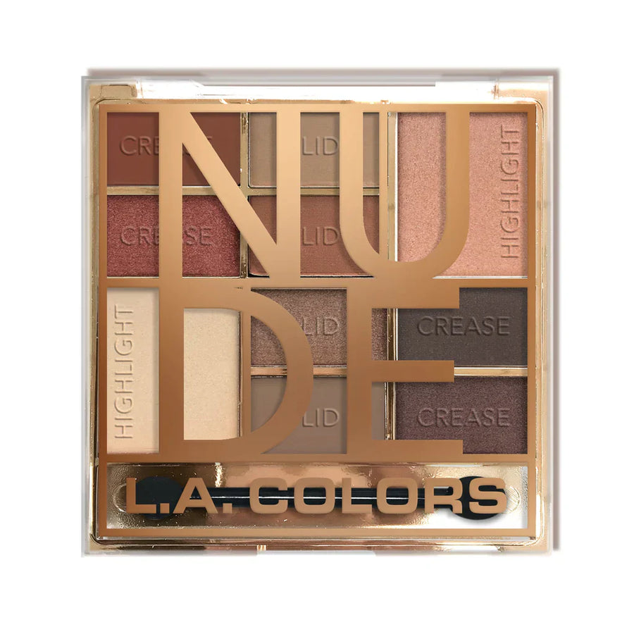 La colors Color Block 10 Color Eyeshadow Palette - Nude