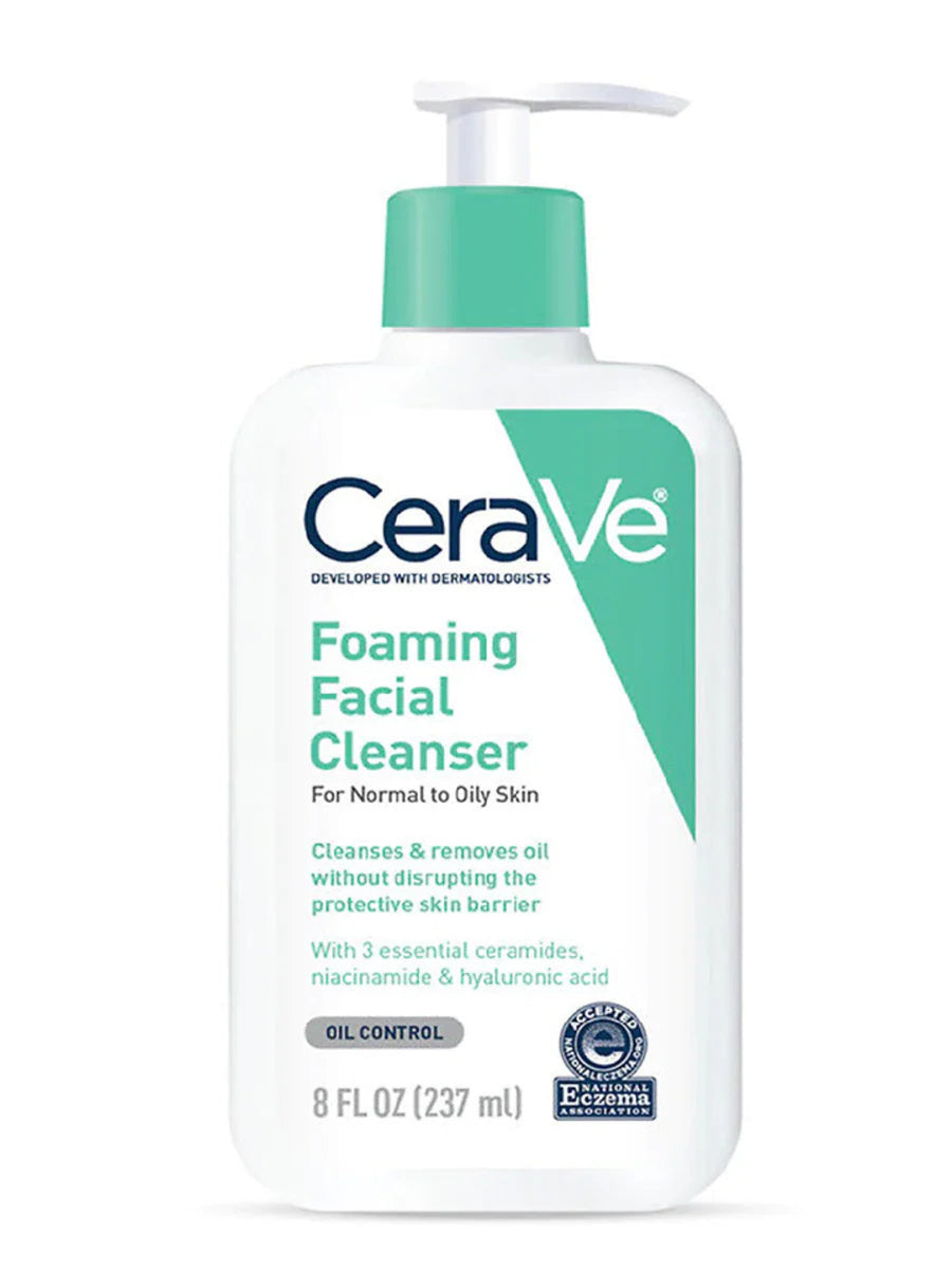 CeraVe Foaming Facial Cleanser | Normal to Oily Skin - 237 ml