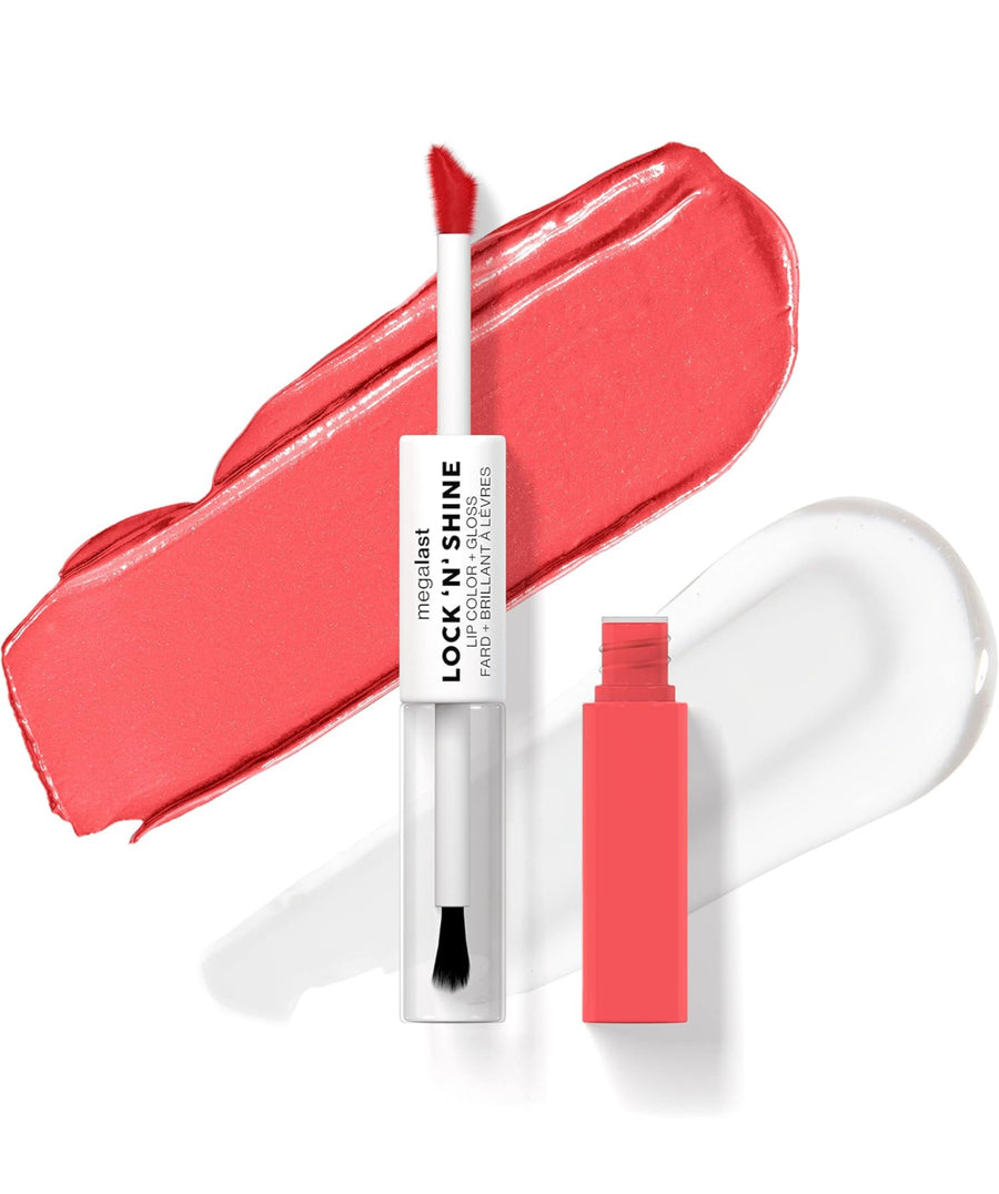 Wet n Wild Megalast Lock N Shine Lip Color + Gloss Shinning Shining hibiscus