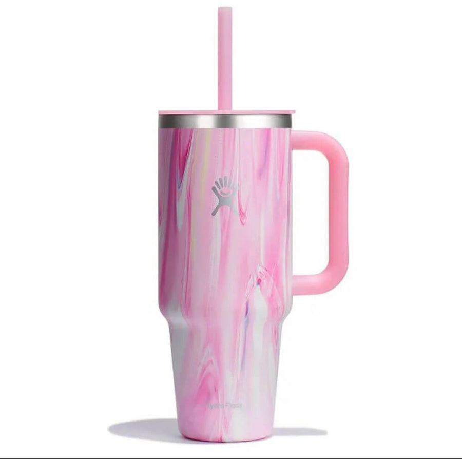Hydro Flask 40 oz Travel Tumbler Jelly Pink Limited Edition