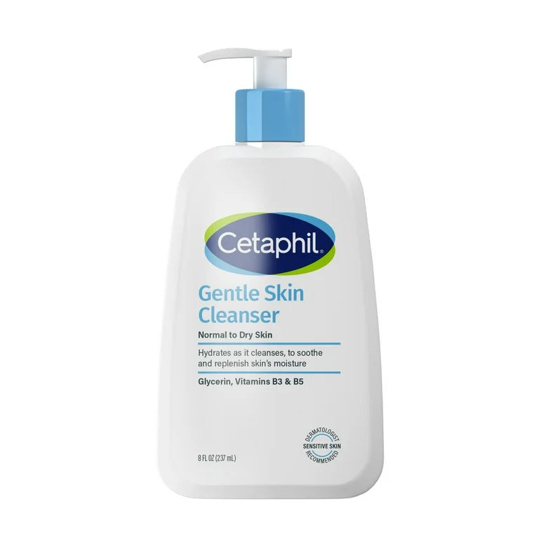 Cetaphil Gentle Skin Cleanser Face Wash, For Sensitive Skin - 237ml