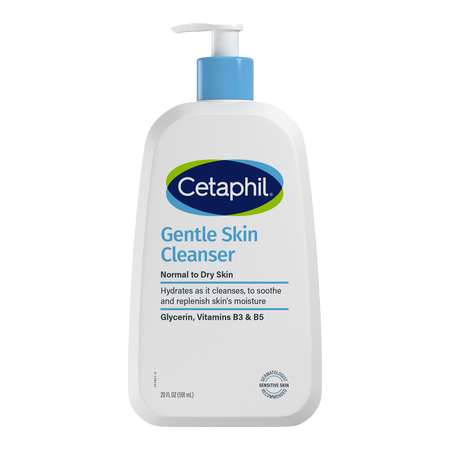 Cetaphil Gentle Skin Cleanser Face Wash, For Sensitive Skin - 591 ml
