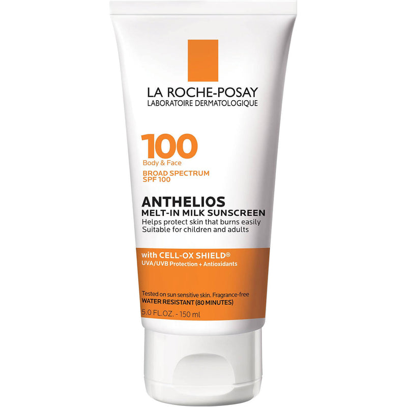 la Roche Posay Anthelios Melt-in Milk Body & Face Sunscreen Lotion SPF 100