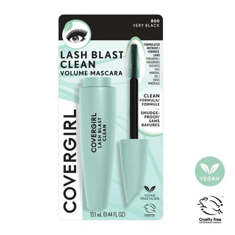 Cover Girl Lash Blast Clean Volume Mascara 800 Very Black