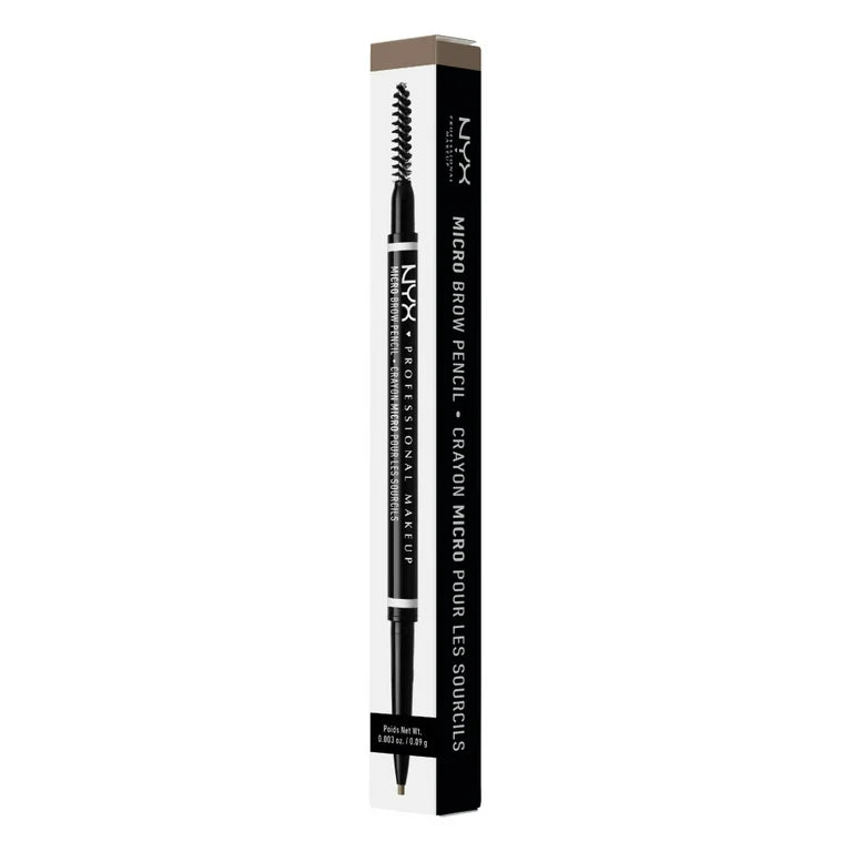 Nyx Cosmetics Micro Brow Duo Pencil And Brow Brush Blonde