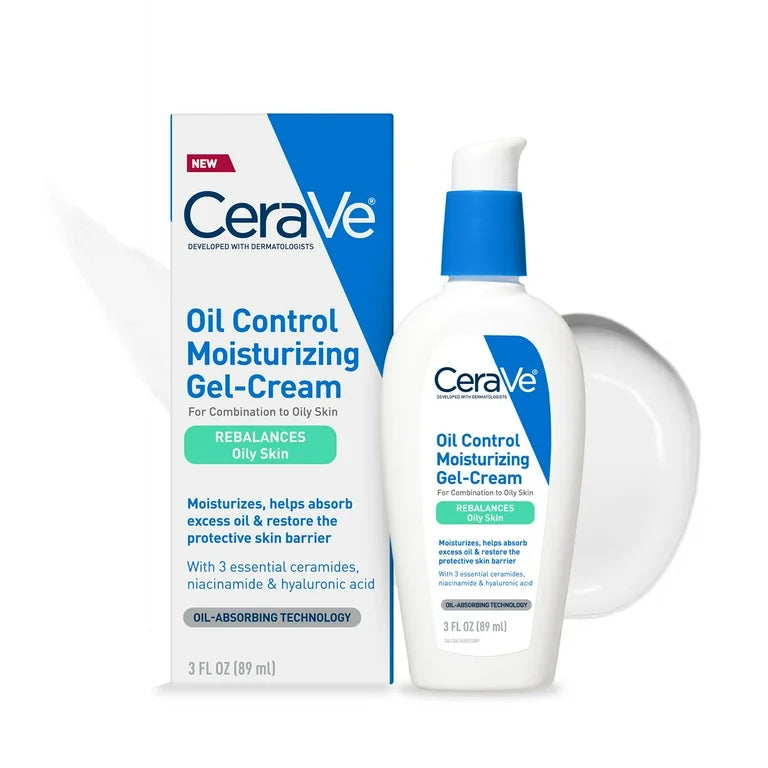 Cerave oil control moisturizing gel cream with Hyaluronic Acid for All Skin Types 89 ml