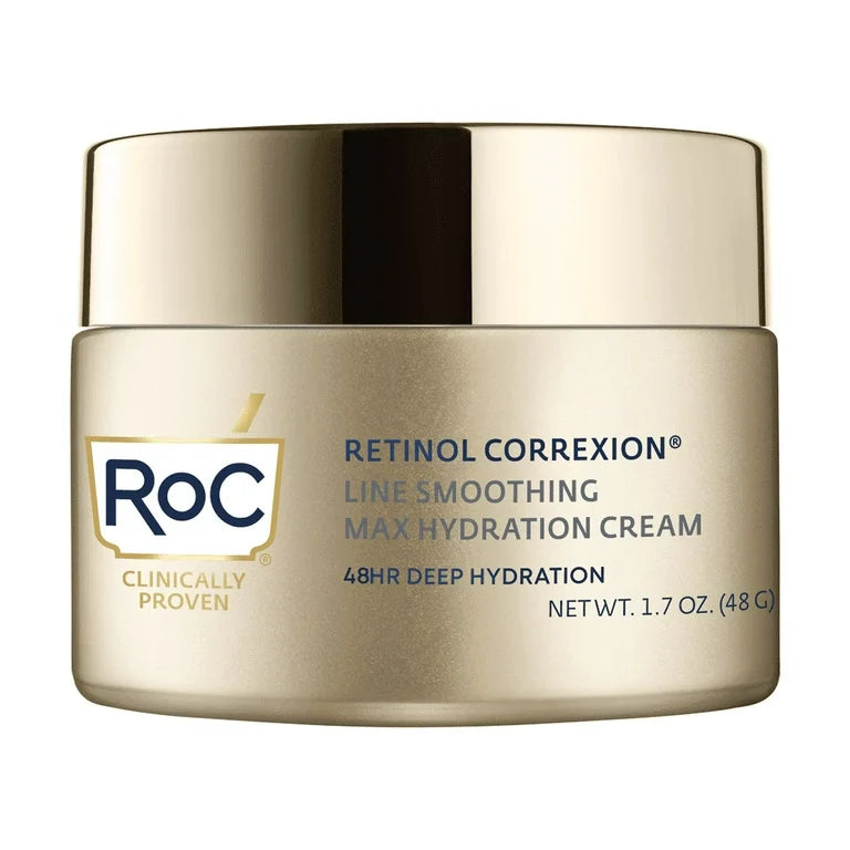Roc Retinol Correxion Line Smoothing Max Hydration+ Moisturizer (fragrance free) -48g