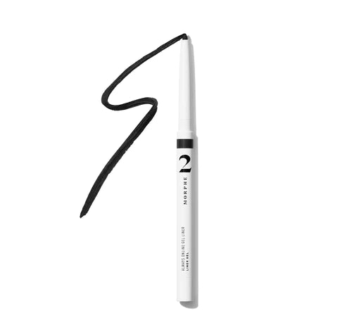 Morphe Always Online Gel Liner + Sharpener - Power Off Black
