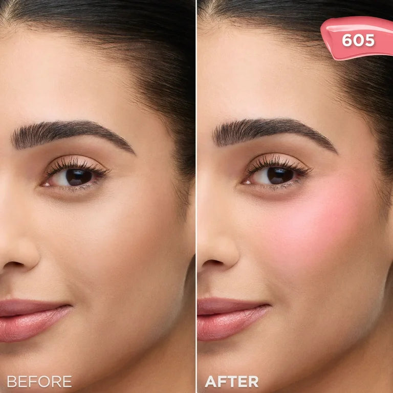 Loreal Paris Lumi Le Liquid Blush, Dewy Bright Pink 605