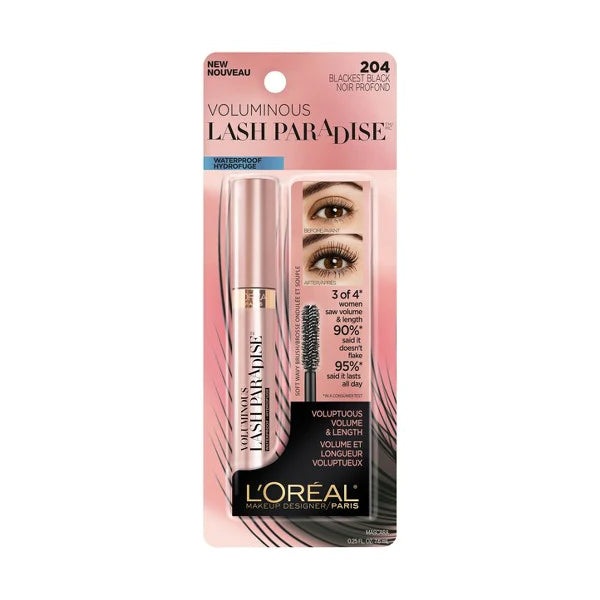 Mascara L'Oréal Paradise Extatic Volume Noir - 6.5ml - Neuf France - Valable Jusqu'à 2023