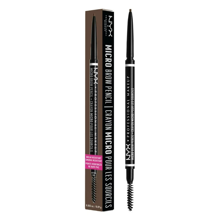 Nyx Cosmetics Micro Brow Duo Pencil And Brow Brush Espresso