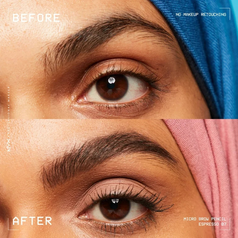 Nyx Cosmetics Micro Brow Duo Pencil And Brow Brush Espresso