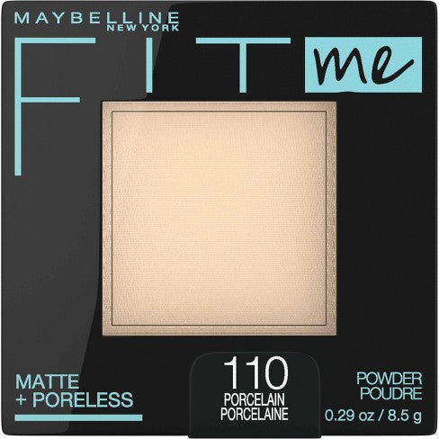 Maybelline Fit Me Matte Poreless Face Powder 110 porcelain