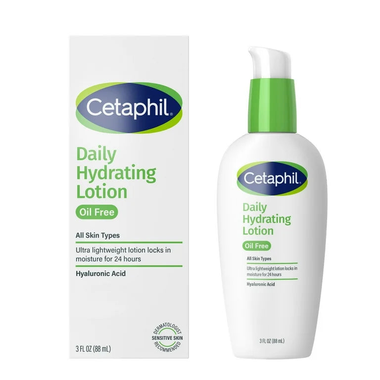 Cetaphil Daily Oil Free Hydrating Lotion with Hyaluronic Acid - 88 ml