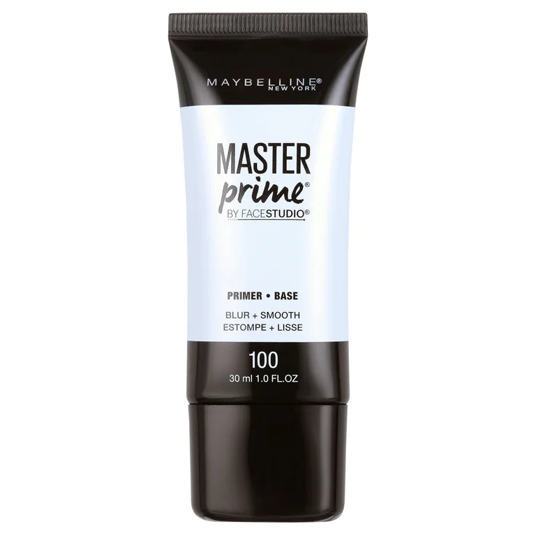 Maybelline Facestudio Master Prime Primer Makeup, Blur and Smooth - 100