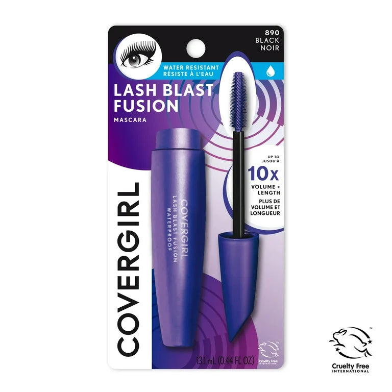 Cover Girl Lash Blast Fusion Cover GirlWater Proof, 890 Black