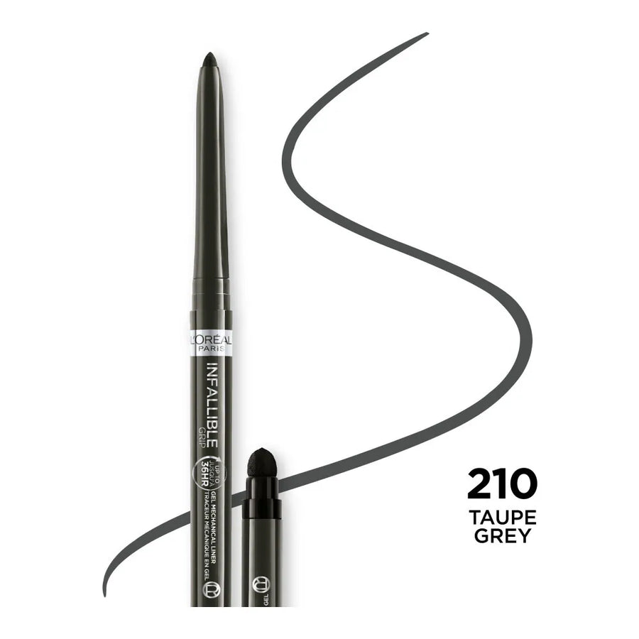 Loreal Paris Infallible Grip Mechanical Gel Eyeliner - 210 Taupe Grey