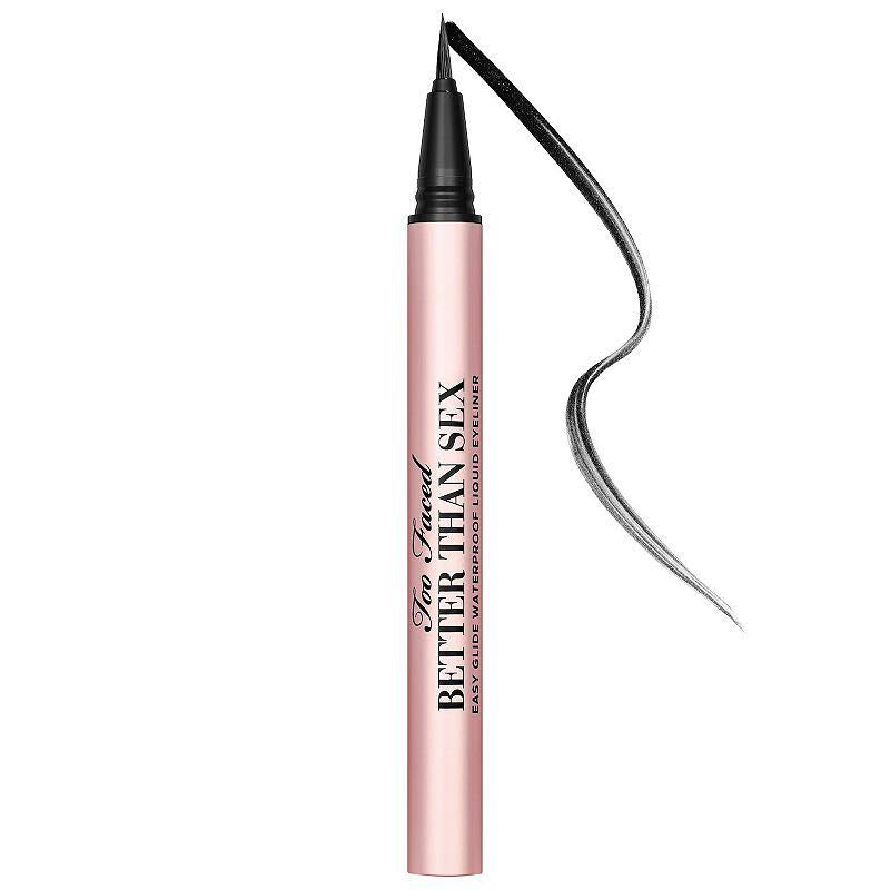 Too Faced Better Than Sex Easy Glide Waterproof Liquid Eyeliner - deepest black