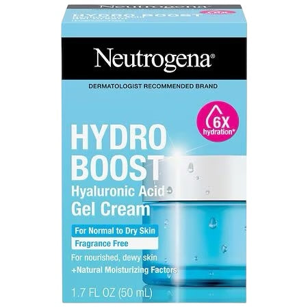 Neutrogena Hydro Boost Hyaluronic Acid Gel Cream Normal To Dry Skin Fragrance free - 50 ml