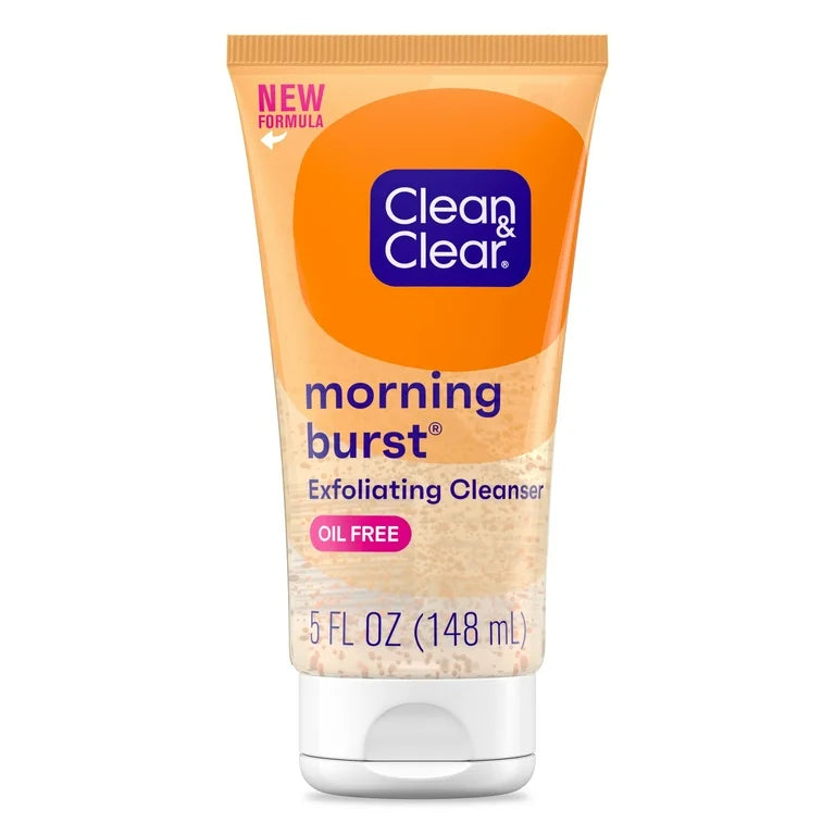 Clean And Clear Morning Burst Oil-Free Exfoliating Face Scrub, 5 oz