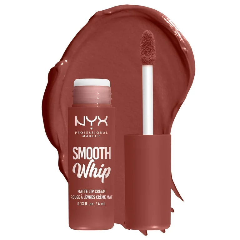 NYX Professional Makeup Smooth Whip Blurring Matte Liquid Lipstick Latte Foam