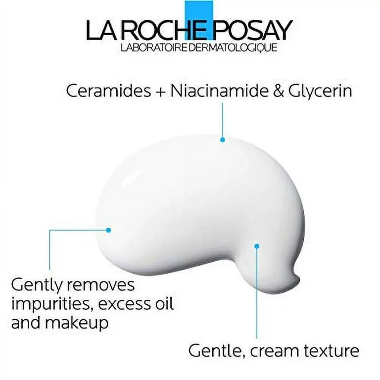 La Roche Posay Toleriane Hydrating Gentle Face Cleanser for Dry Skin