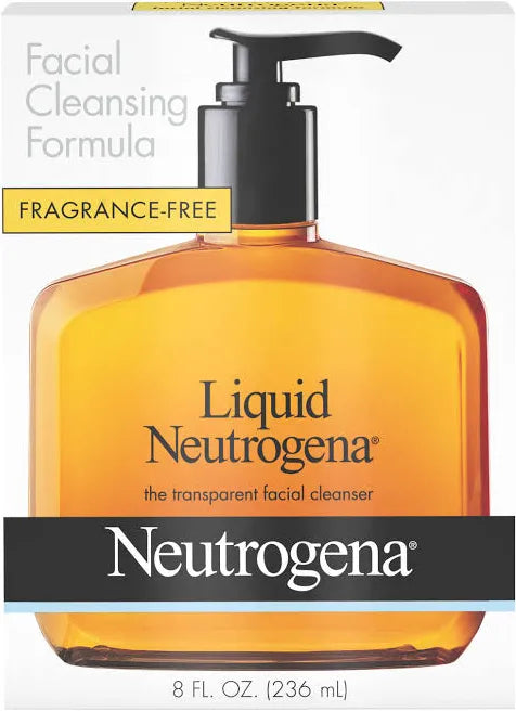 Neutrogena Liquid Fragrance-Free Mild Gentle Face Cleanser - 8 fl. oz