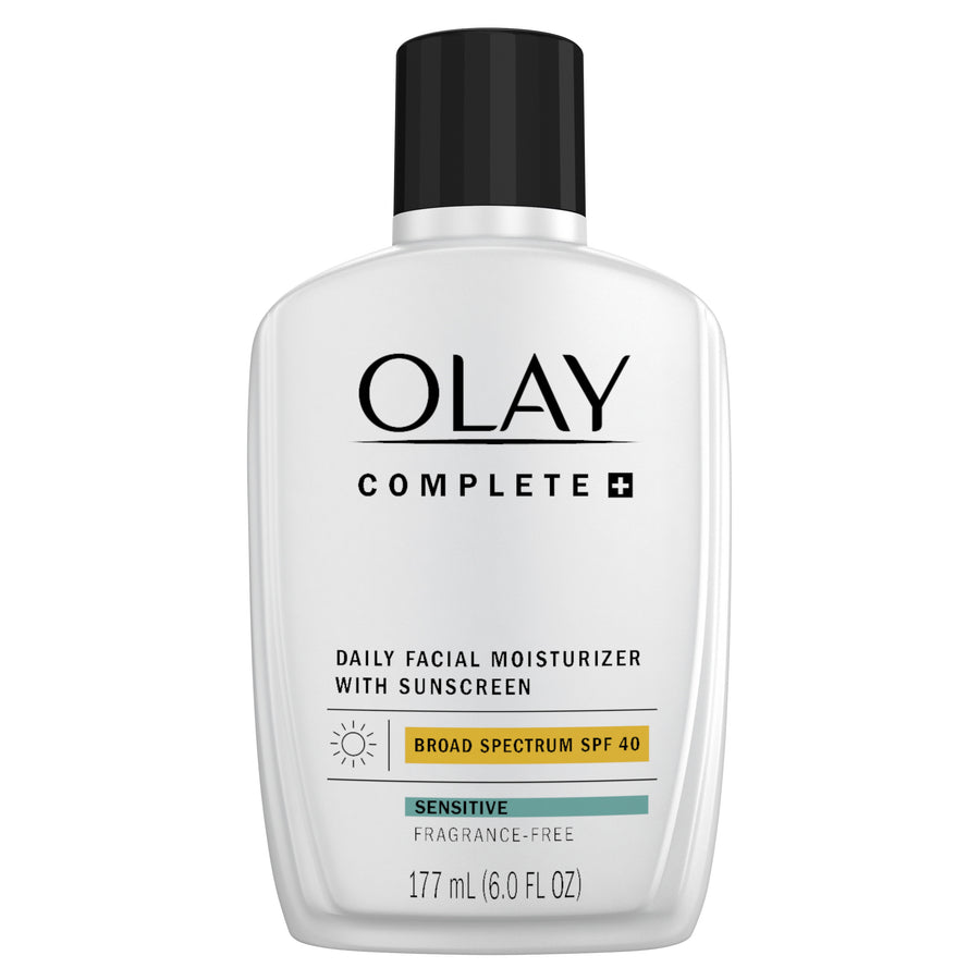 Olay Complete Face Moisturizer with SPF 40 Fragrance-Free for Sensitive Skin 177ml Exp 3/27
