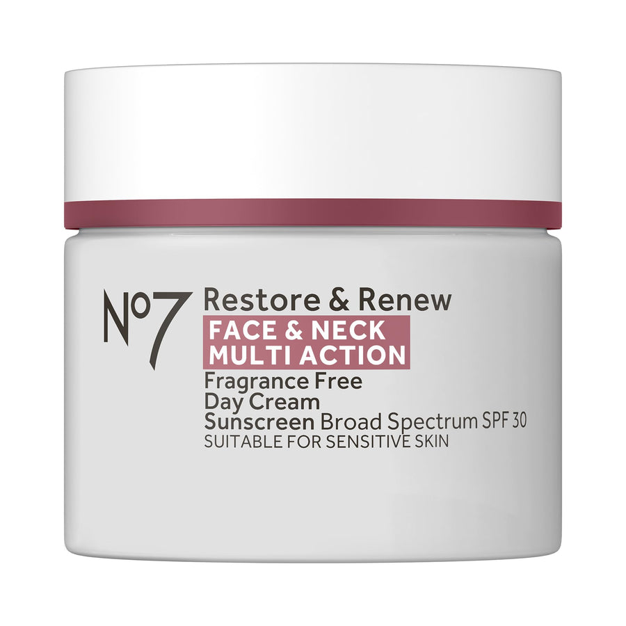 No7 Restore & Renew Face & Neck Multi Action Day Cream SPF 30 - 50ml