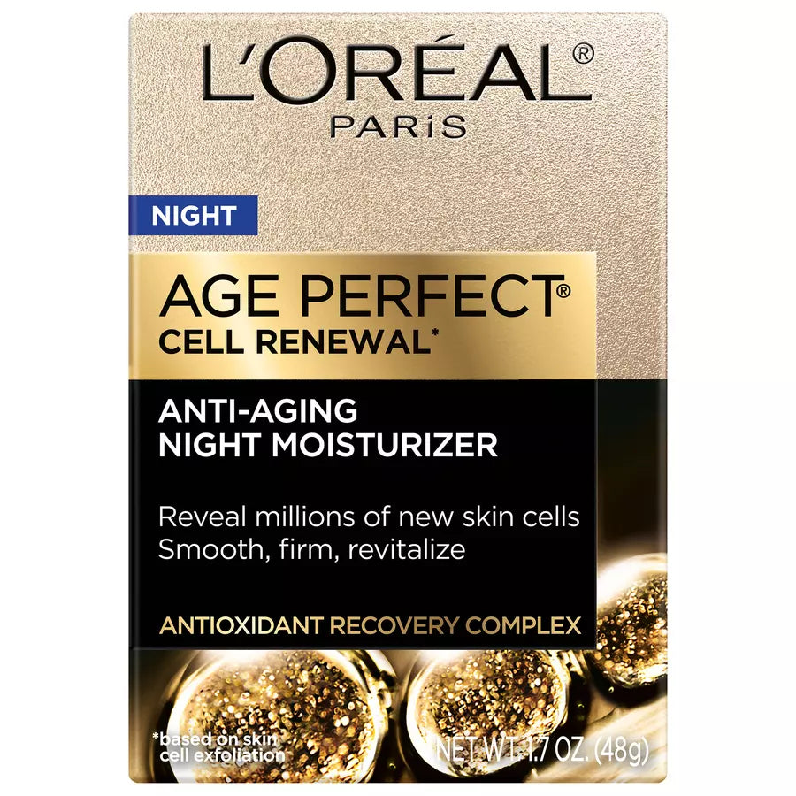 Loreal Paris Age Perfect Cell Renewal Anti-Aging Night Moisturizer 48g