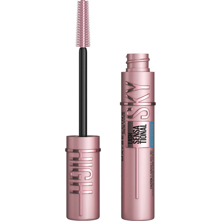 Maybelline New York Lash Sensational Sky High Mascara Brownish Black 803 water proof (Made in usa)