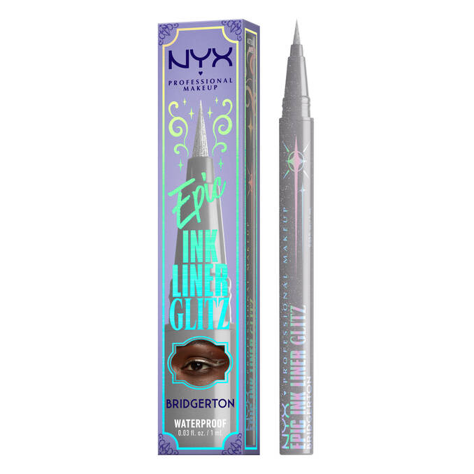 Nyx Bridgerton Royal Epic Ink Liner Glitz - Glitzed in Silver