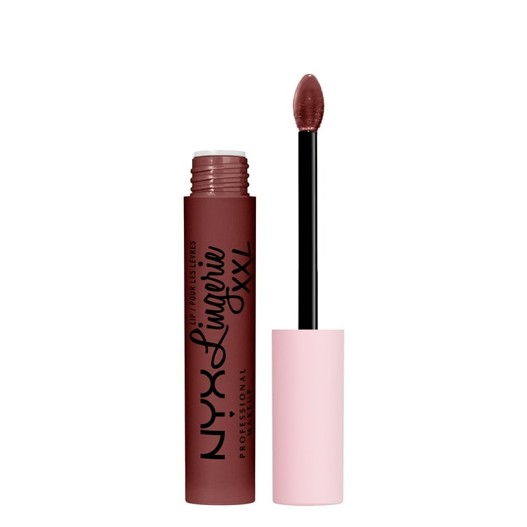 NYX Professional Makeup Lip Lingerie XXL Matte Liquid Lipstick Deep Mesh
