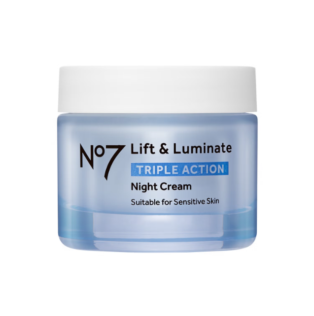 No7 Lift & Luminate Triple Action Night Cream - 50ml