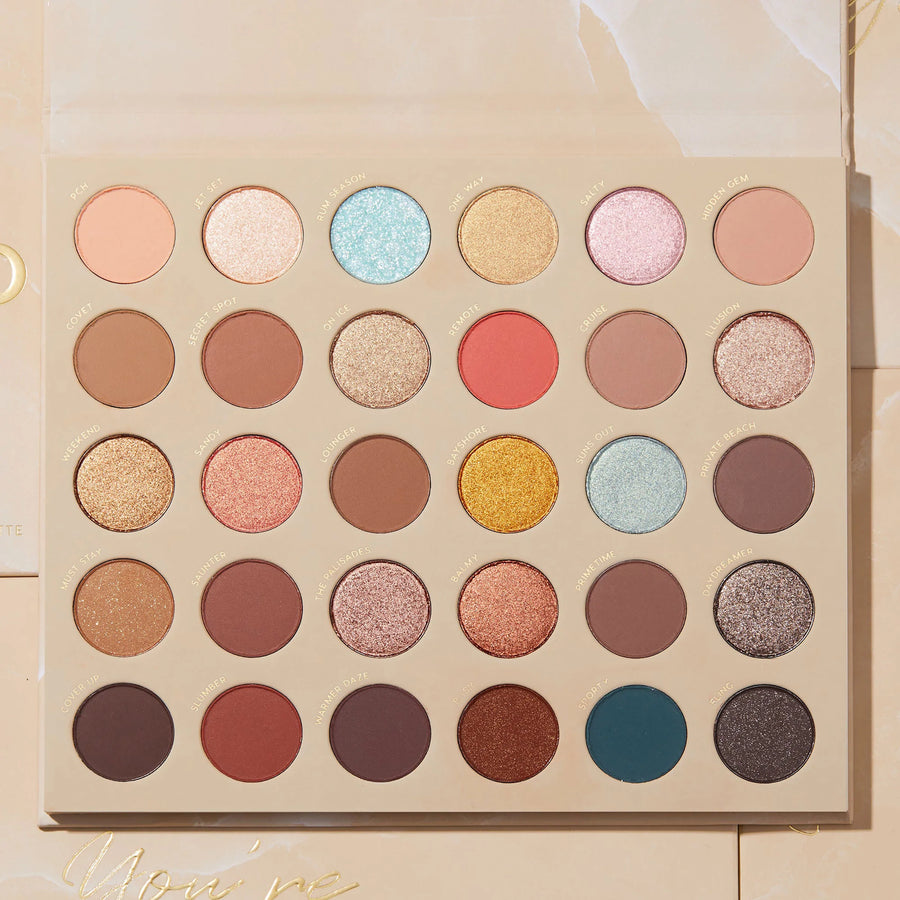 Colourpop you're golden eye shadow palette