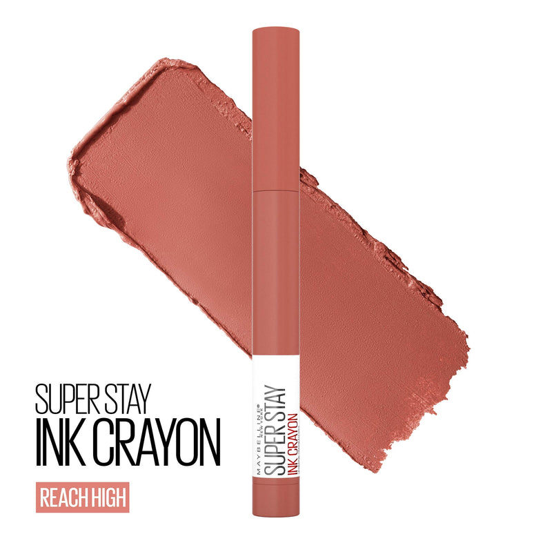 Maybelline SuperStay Ink Crayon Lipstick 100  Reach High