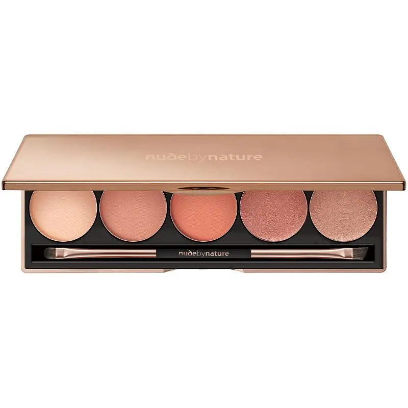 Nude By Nature Natural Illusion Eye Palette – 5 Shades Collection — Multiple Shade Options for Eyes