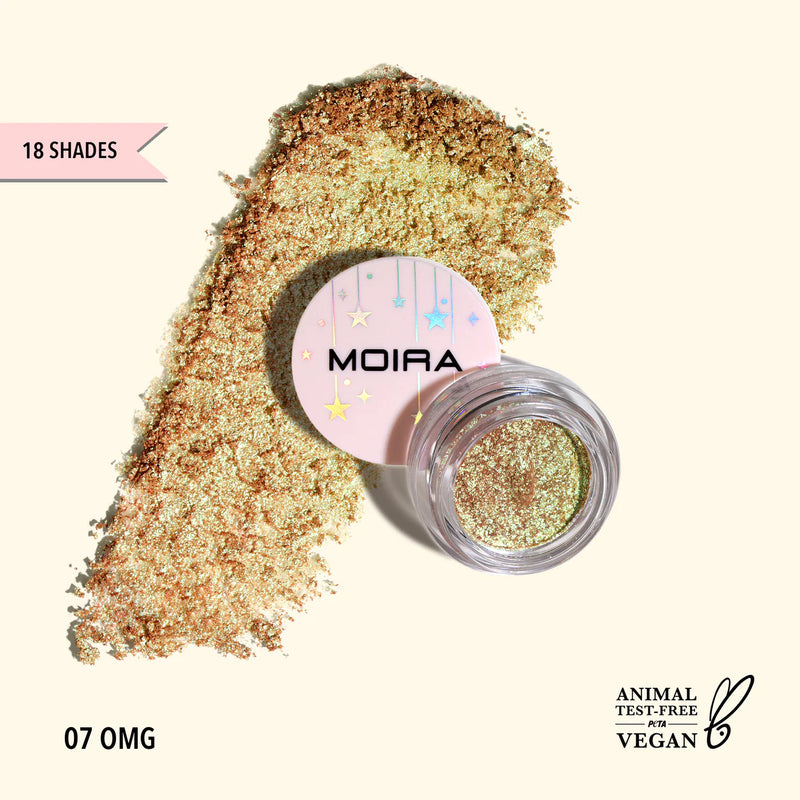 Moira Cosmetics Starshow Shadow Pot (007, OMG)