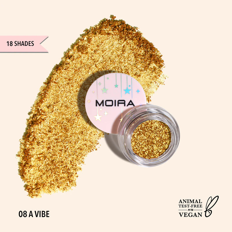 Moira Cosmetics Starshow Shadow Pot 008, A Vibe