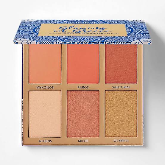 BH Cosmetics  Glowing In Greece  Palette
