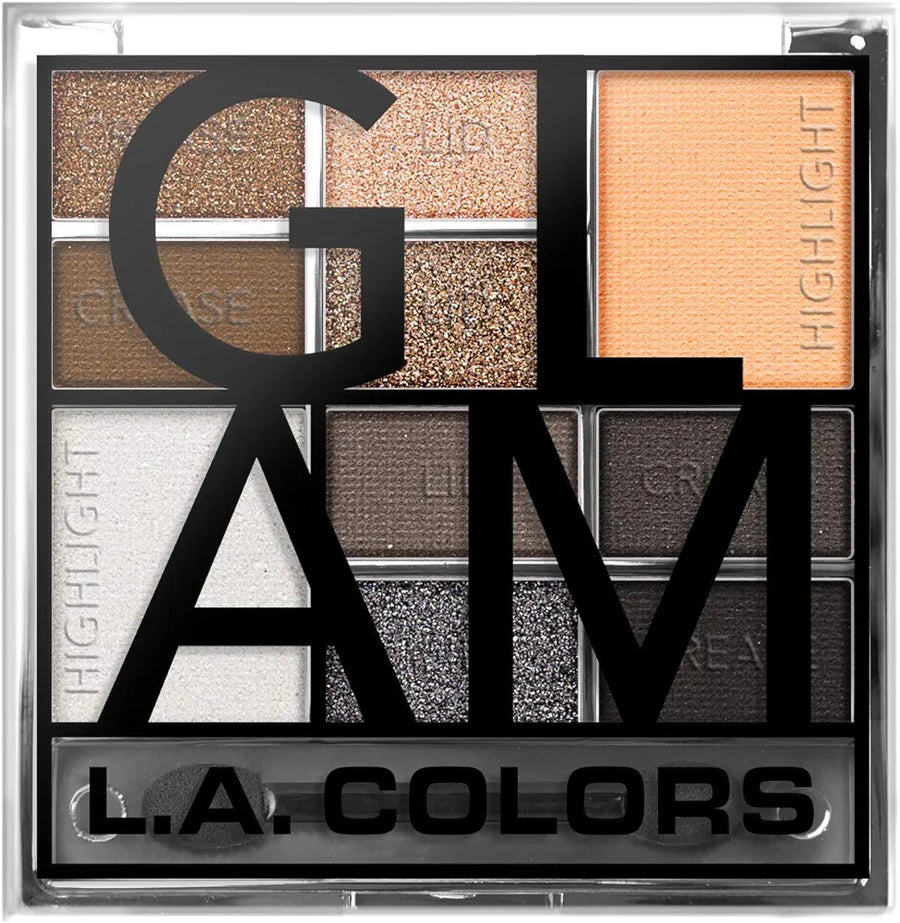 LA COLORS Color Block Eyeshadow -Cool Glam