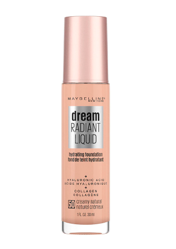 Maybelline New York Dream Radiant Liquid Foundation Creamy Natural 50